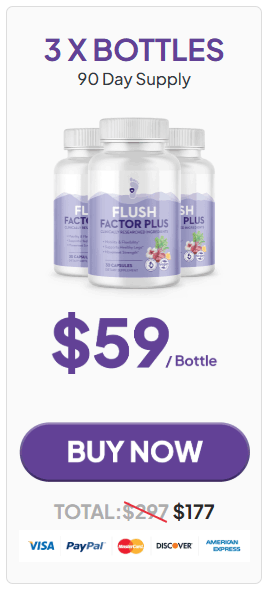 Flush Factor Plus 3 bottles